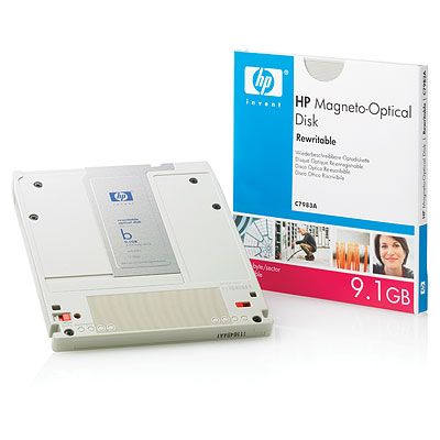 HP C7983A 9.1GB 5.25" REWRITABLE MAGNETO-OPTICAL DISK 1PK